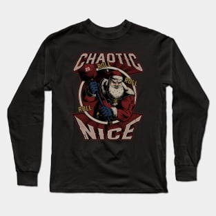 RPG - Christmas Santa Alignment - Chaotic Nice Long Sleeve T-Shirt